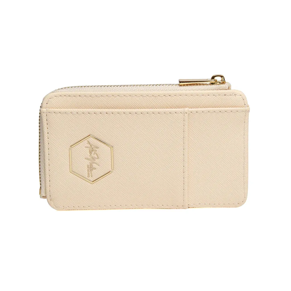 Alice Wheeler Honeycomb Bath Purse - Cream