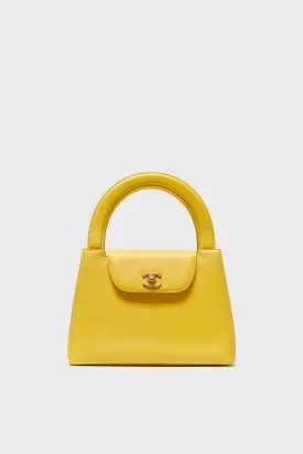 CHANEL Yellow Kelly Bag