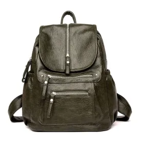 GALILEE | LIGHTWEIGHT LEATHER BACKPACK