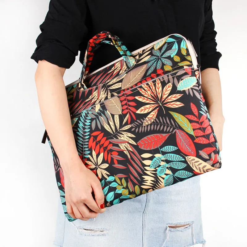Red Jungle Laptop Case
