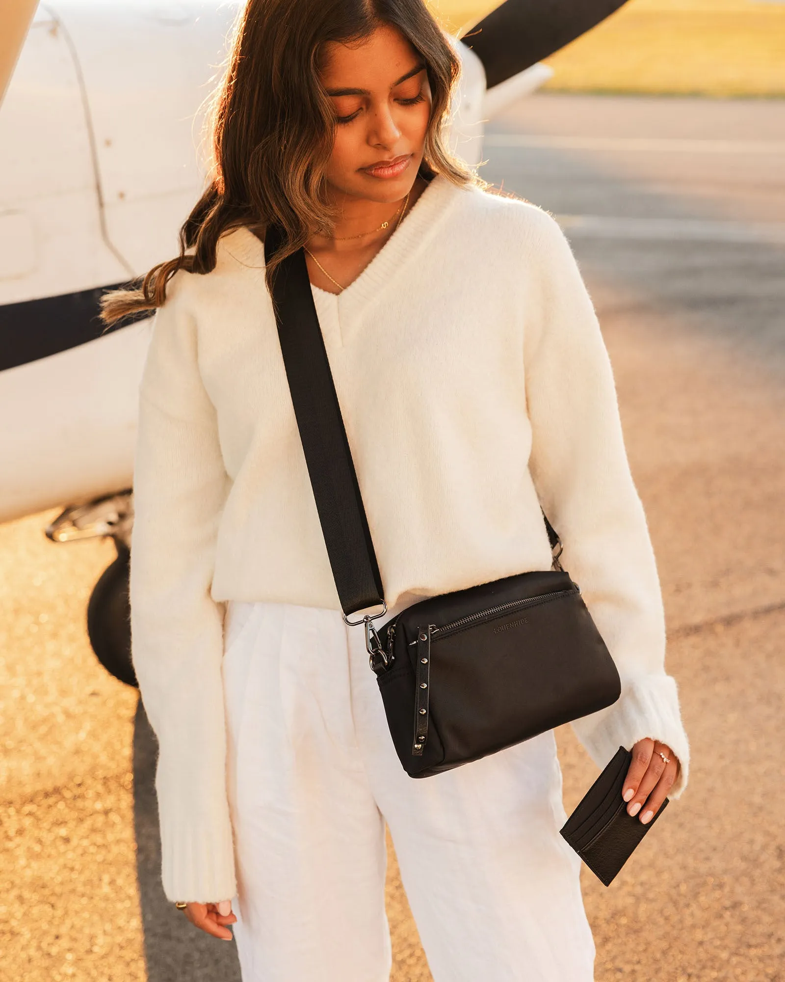 Rowie Nylon Crossbody Bag
