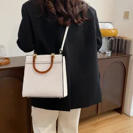 Women's Fashion Stone Pattern Handbag